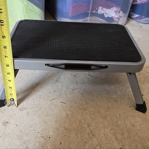 Foot Stool Collaspable Handy Household Item With Handle Sturdy
